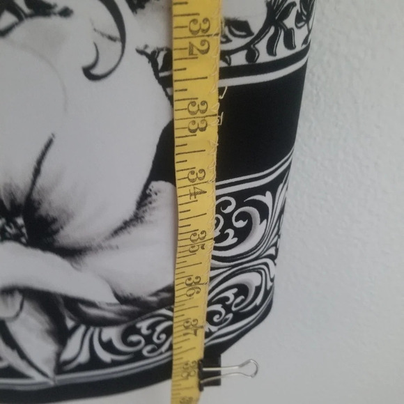 Womens White House Black Market Midi Dress Size Small, Black & White Floral - Picture 4 of 8